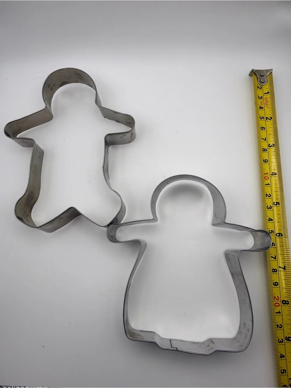 Gingerbread Cookie Cutters - Stainless Steel